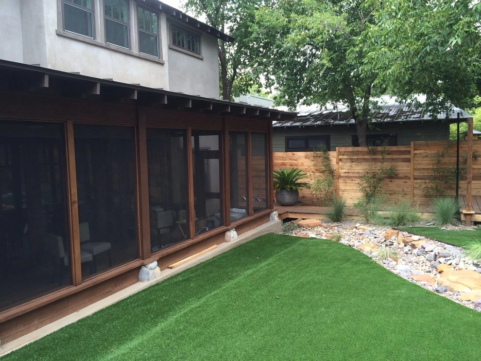 Travis Heights - Austin Texas - Matthew Gatewood Landscape Design by LawnPop Artificial Turf - Photo 5