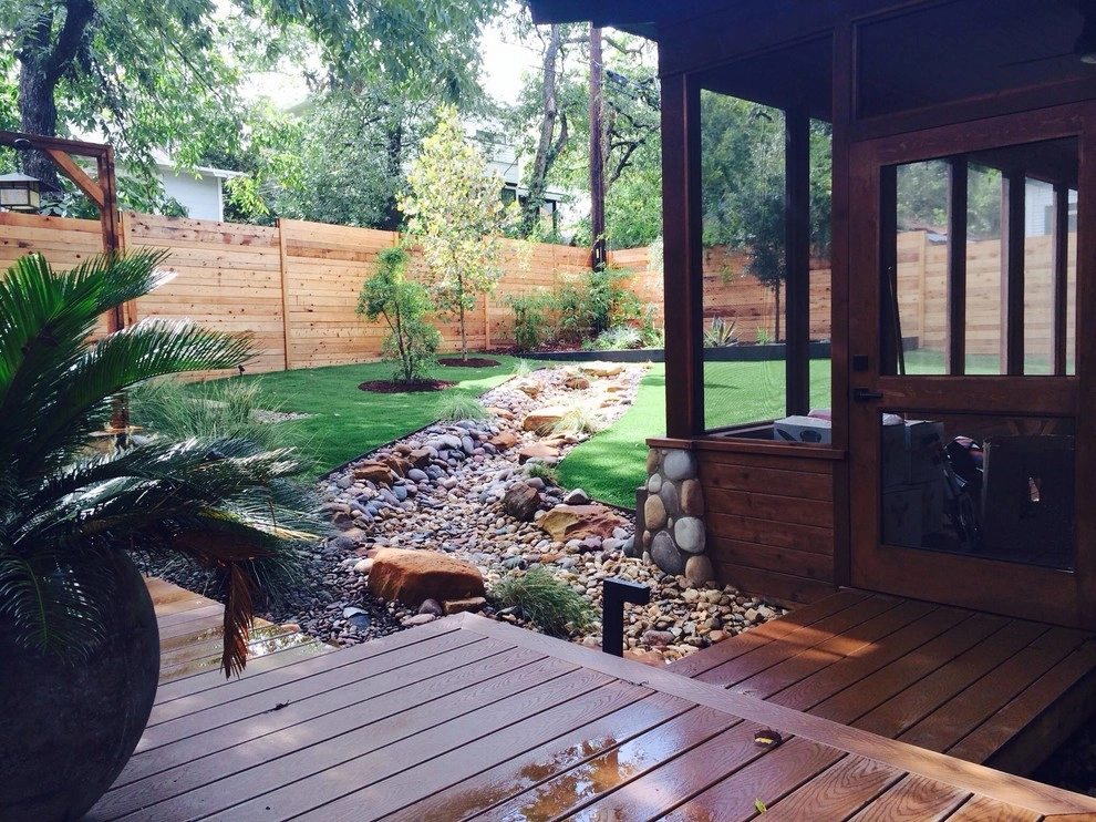Travis Heights - Austin Texas - Matthew Gatewood Landscape Design by LawnPop Artificial Turf - Photo 2
