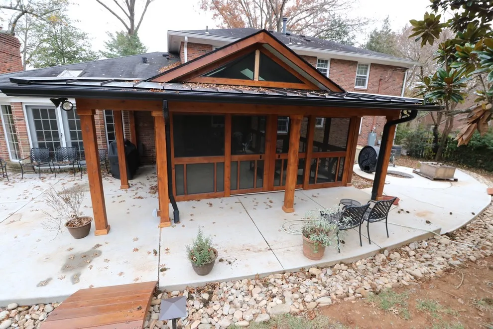 Country Style Screened Porch by Vincent Abell Contracting - Photo 5