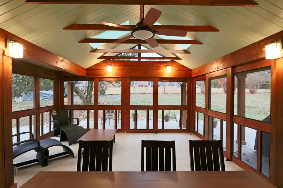 Country Style Screened Porch by Vincent Abell Contracting - Photo 4