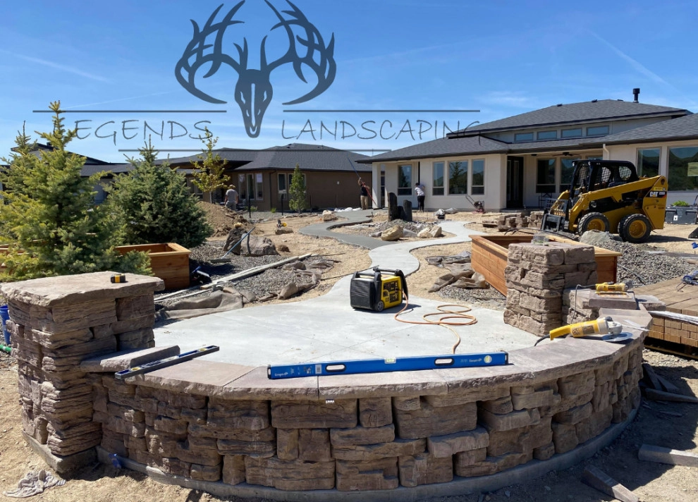 TV. Project by Legends Landscaping Inc. -Boise, ID - Photo 17