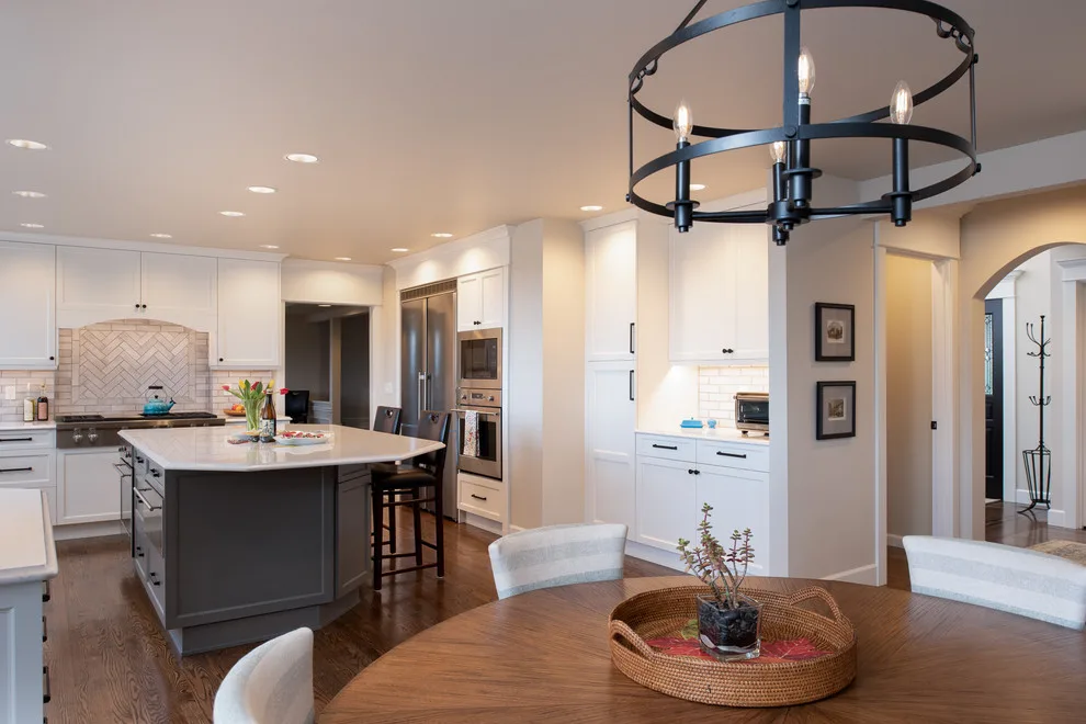 Sammamish Classic Kitchen with White Cabinets by McAdams Remodeling & Design - Photo 6