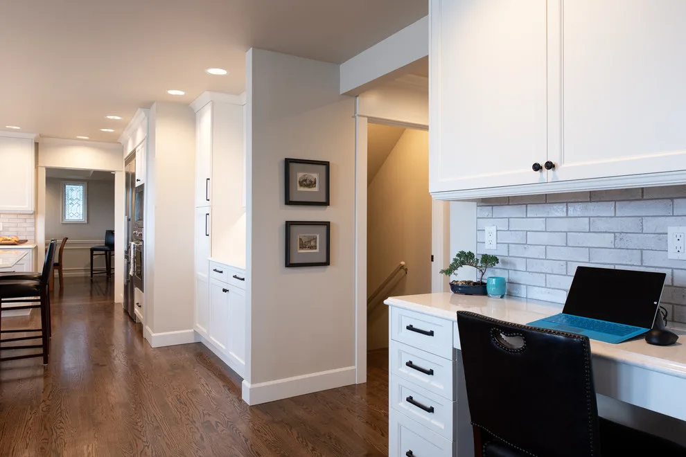 Sammamish Classic Kitchen with White Cabinets by McAdams Remodeling & Design - Photo 11