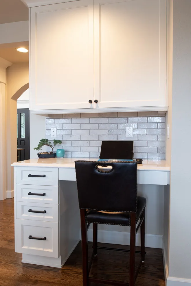 Sammamish Classic Kitchen with White Cabinets by McAdams Remodeling & Design - Photo 5