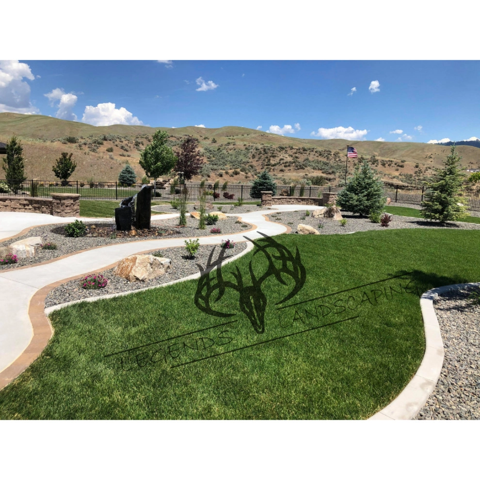 TV. Project by Legends Landscaping Inc. -Boise, ID - Photo 26