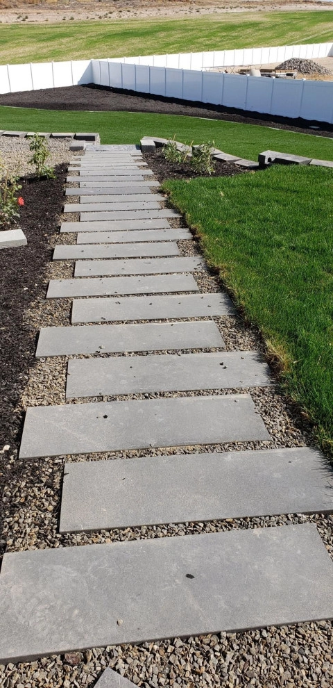 Walkway by Legends Landscaping Inc. -Boise, ID - Photo 3