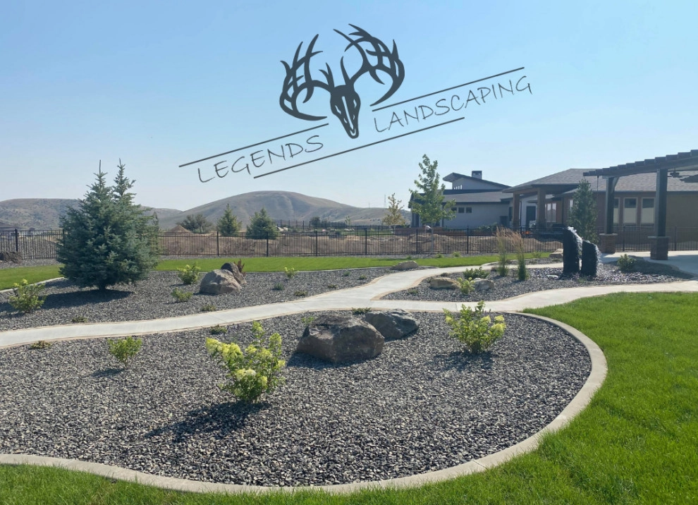 TV. Project by Legends Landscaping Inc. -Boise, ID - Photo 7