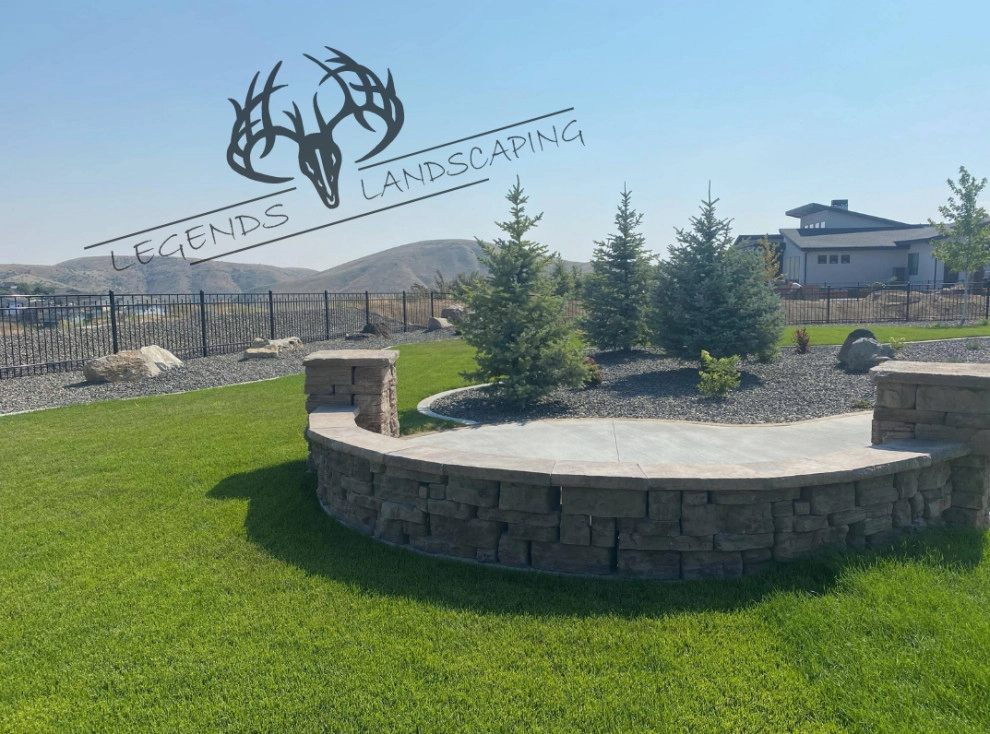 TV. Project by Legends Landscaping Inc. -Boise, ID - Photo 15