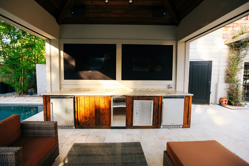 San Marco Swimming Pool and Cabana by Sandifer Design Build - Photo 17