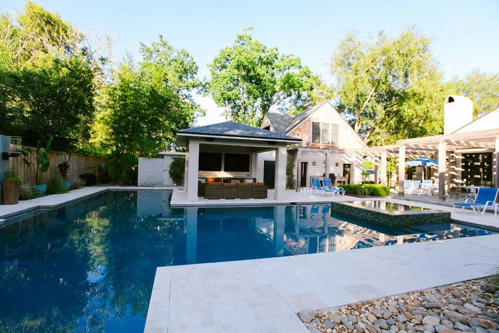 San Marco Swimming Pool and Cabana by Sandifer Design Build - Photo 21