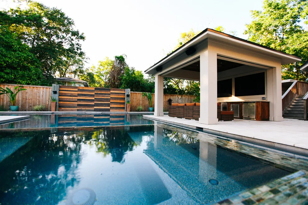 San Marco Swimming Pool and Cabana by Sandifer Design Build - Photo 2