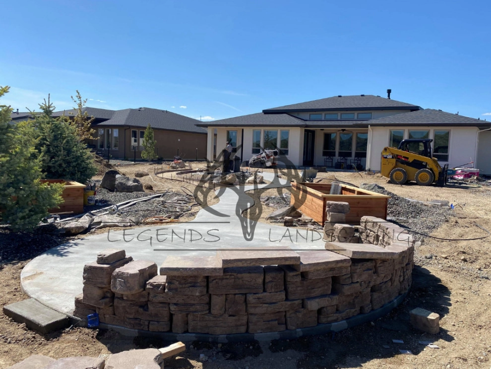 TV. Project by Legends Landscaping Inc. -Boise, ID - Photo 20