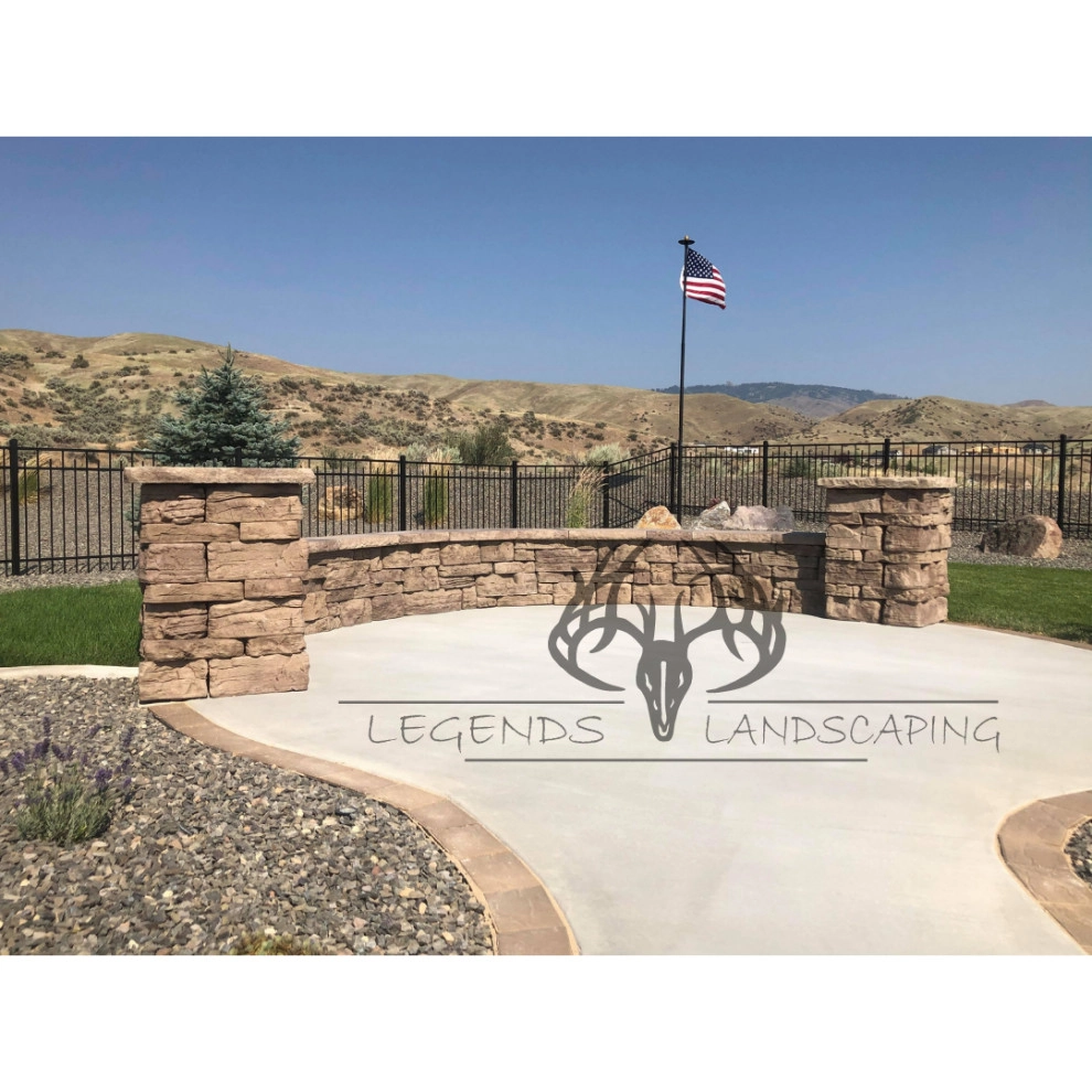 TV. Project by Legends Landscaping Inc. -Boise, ID - Photo 19