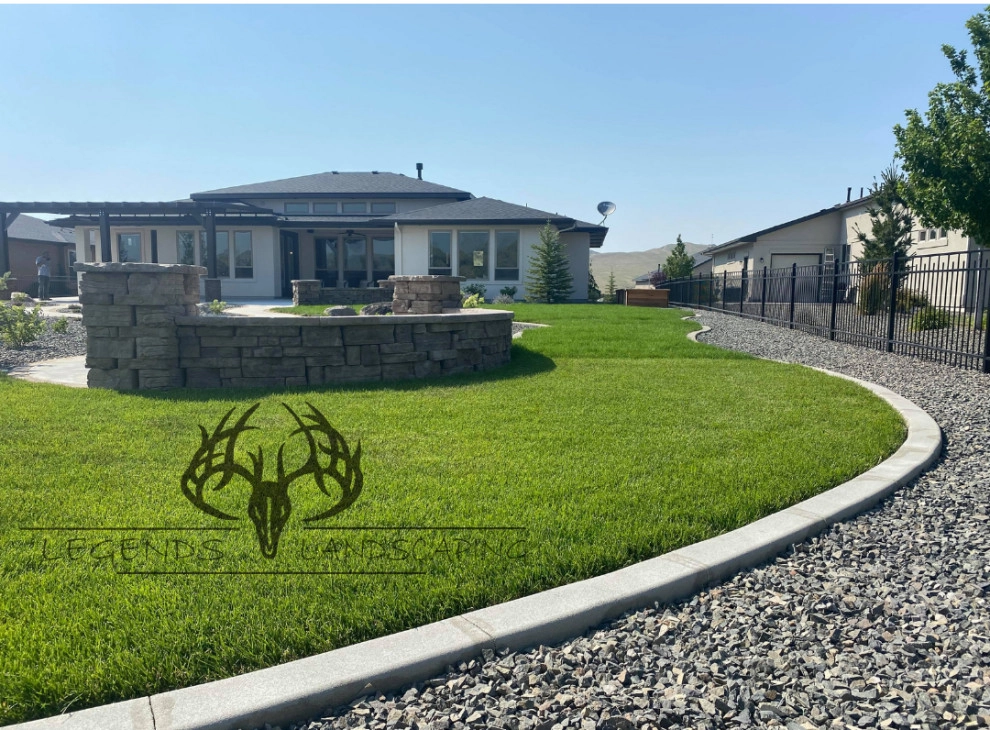 TV. Project by Legends Landscaping Inc. -Boise, ID - Photo 24