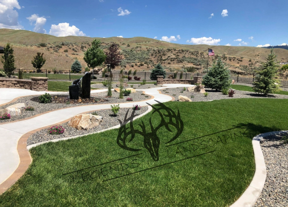 TV. Project by Legends Landscaping Inc. -Boise, ID - Photo 23