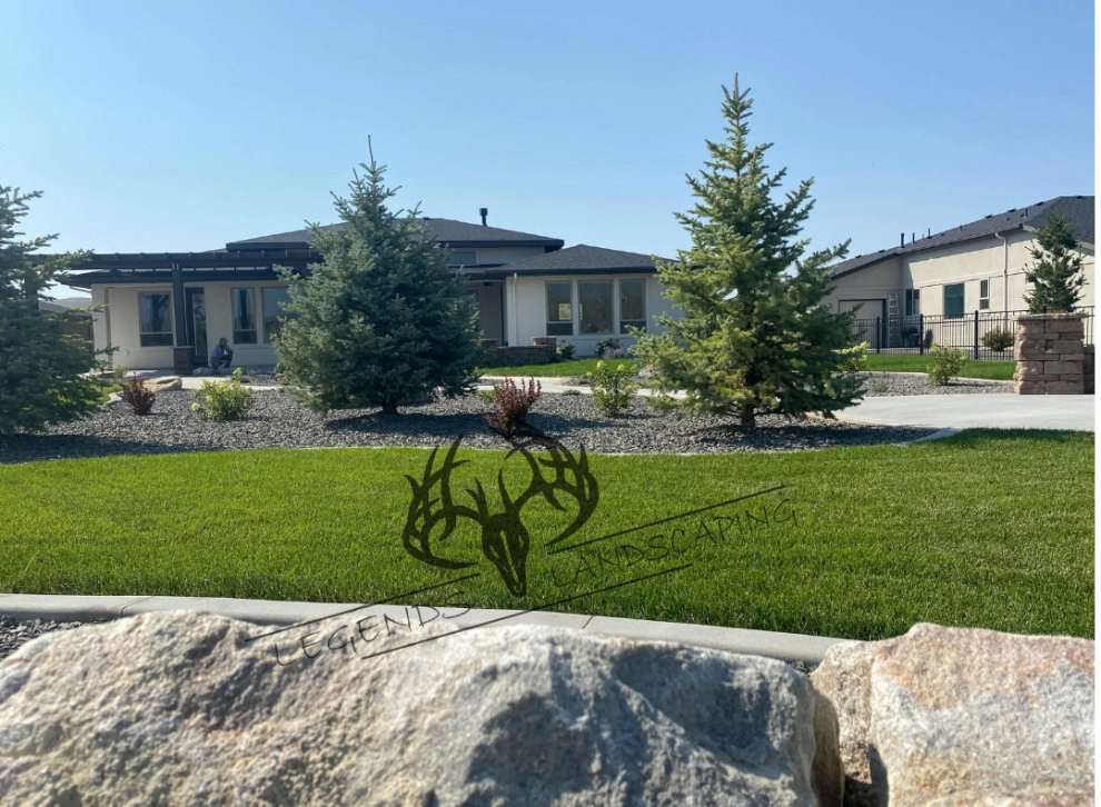 TV. Project by Legends Landscaping Inc. -Boise, ID - Photo 10