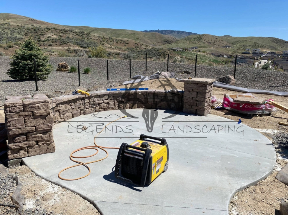 TV. Project by Legends Landscaping Inc. -Boise, ID - Photo 5
