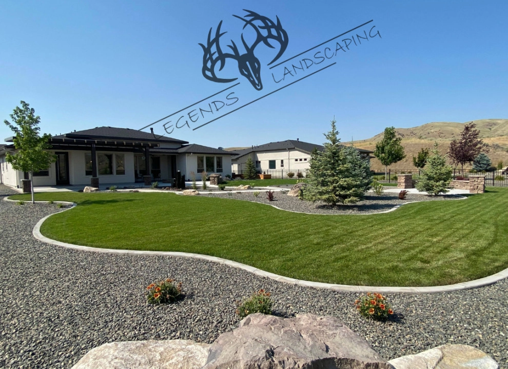 TV. Project by Legends Landscaping Inc. -Boise, ID - Photo 11