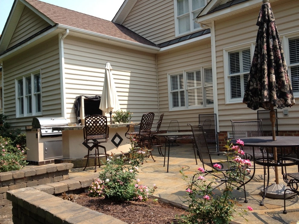Richmond Outdoor Kitchen by LG Scott Landscaping & Tree Service - Photo 2