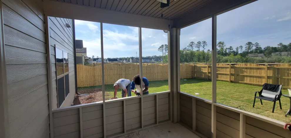 Porch with Screens by Cor Construction - Photo 4