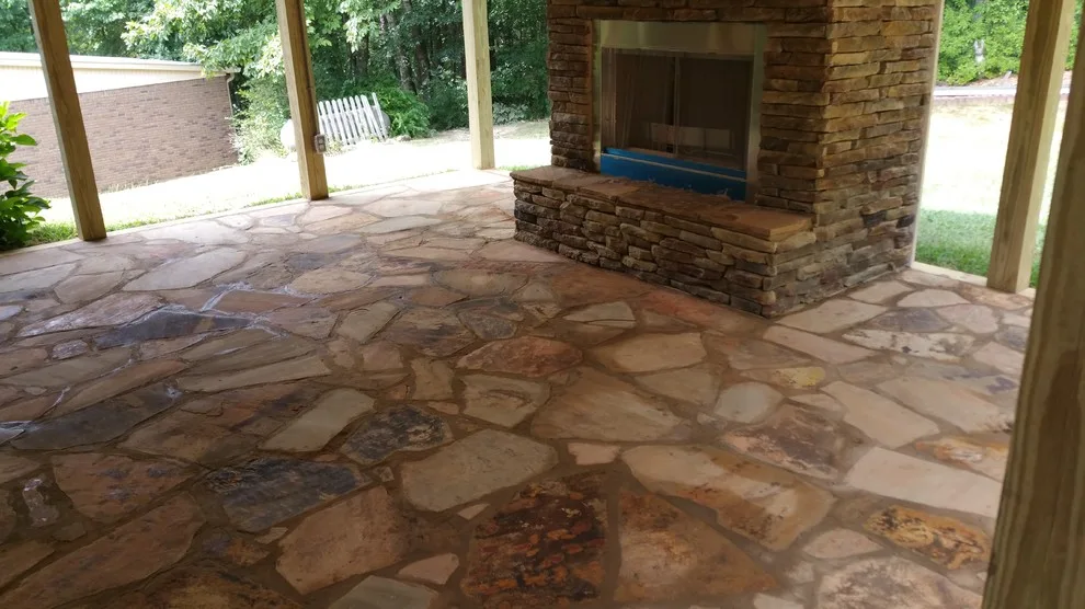 Porch extension project by Mullins Remodeling - Photo 2