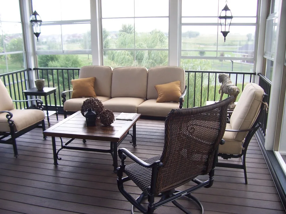 Covered Outdoor Space by Byrnes Custom Construction - Photo 4