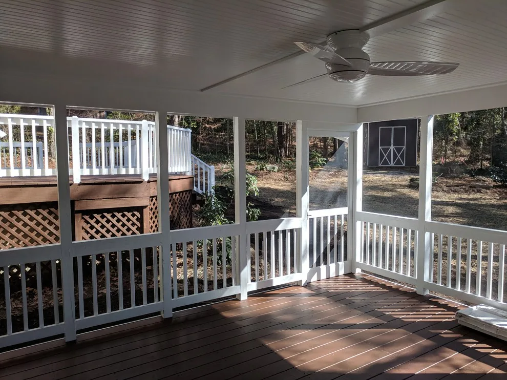 outdoor screen room by A.M.Carter Construction Inc - Photo 6