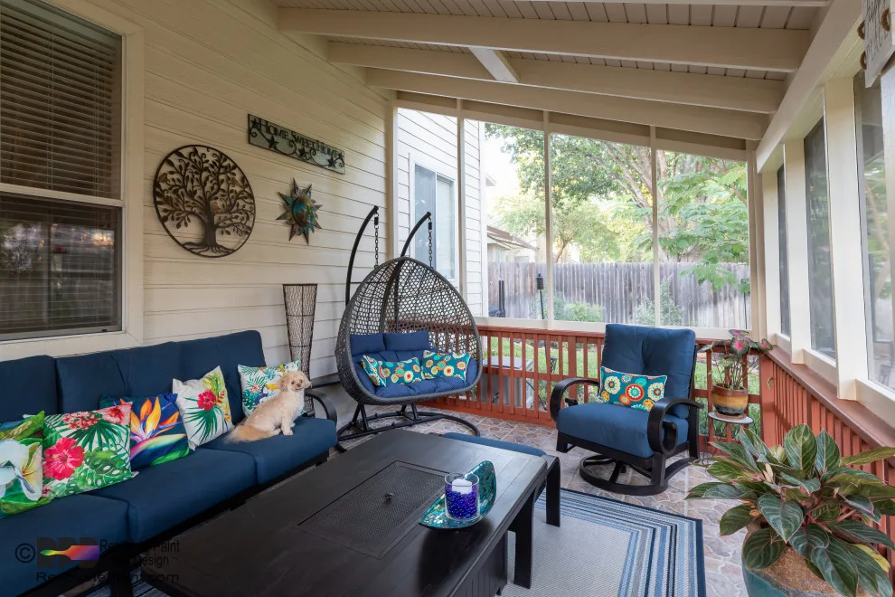 Screened Patio creates a serene outdoor space by Renovate Paint And Design - Photo 9