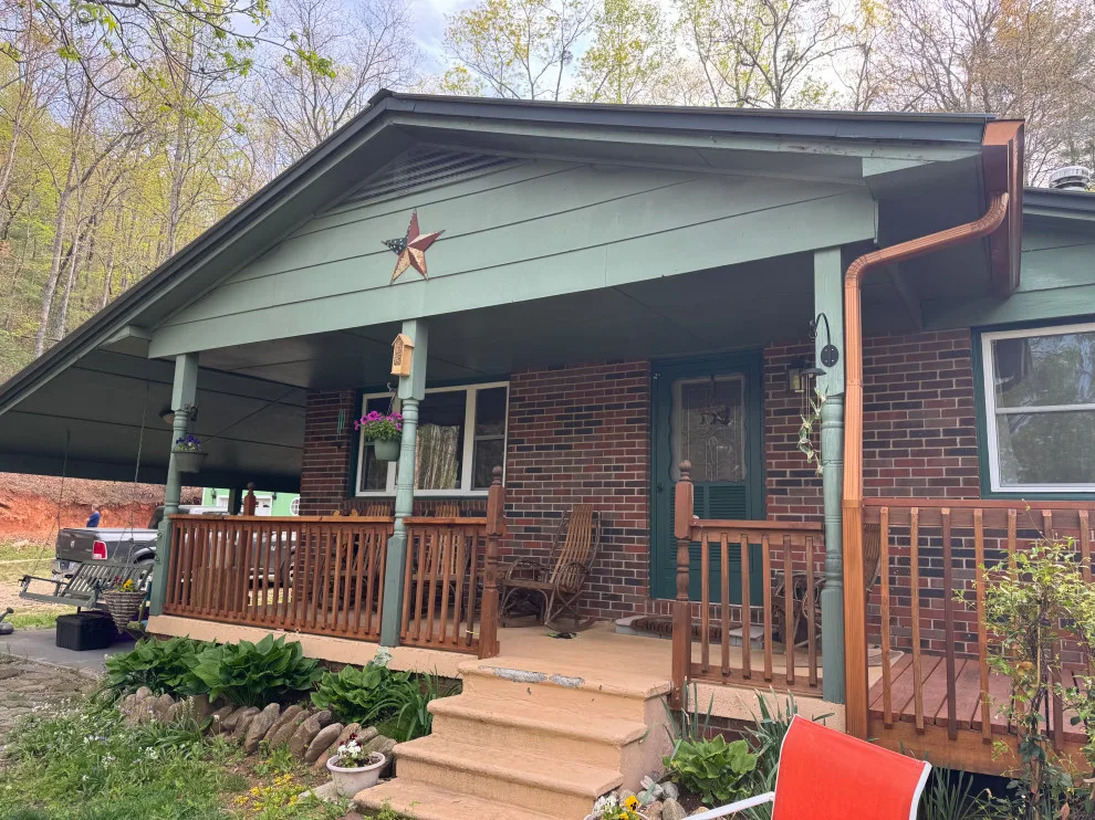 Cedar-Accented Gable Screened Porch Expansion by Big League Builders And Remodelers - Photo 3
