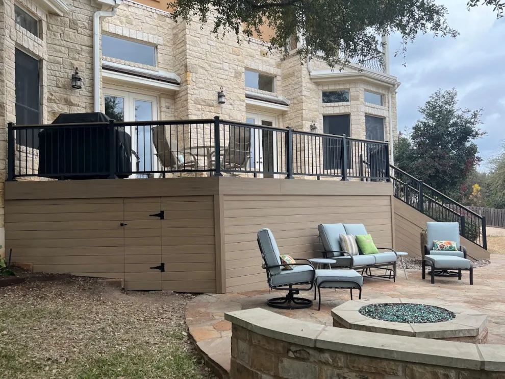 Senna Hills Azek Deck and Railing Renovation by Capitol City Wood Works LLC - Photo 9
