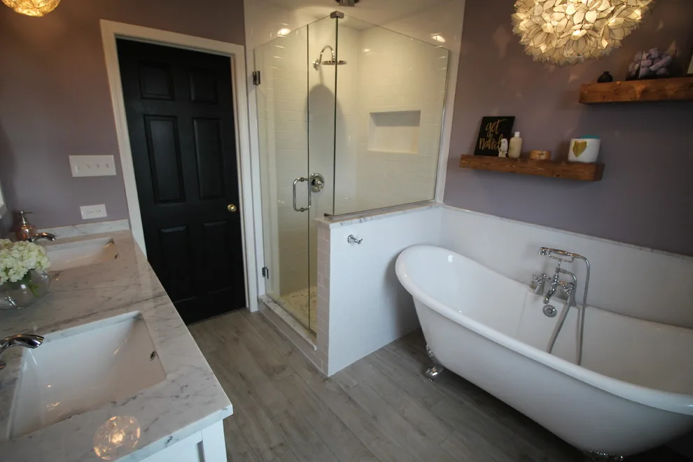 Elegant Vintage Bathroom by Fredenhagen Remodel & Design - Photo 3