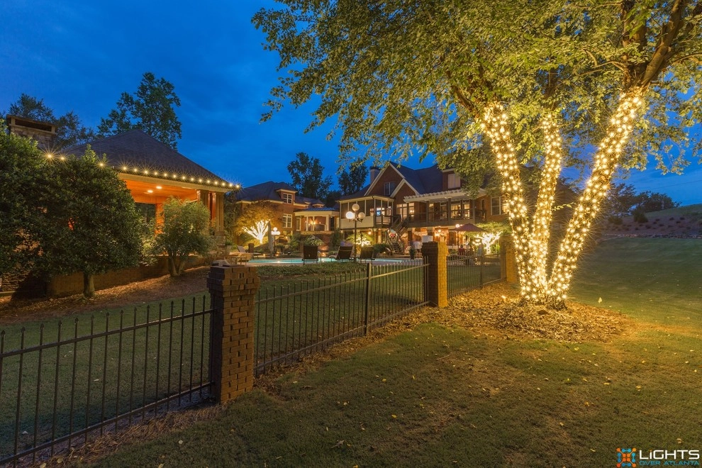 Outdoor Engagement Party Lighting - 2017 by Lights Over Atlanta - Photo 9