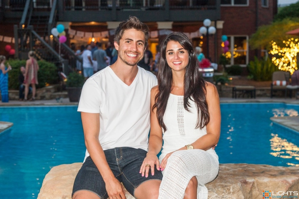 Outdoor Engagement Party Lighting - 2017 by Lights Over Atlanta - Photo 2