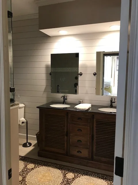 Lapped Wood Bathroom by Renata Renovations LLC - Photo 7