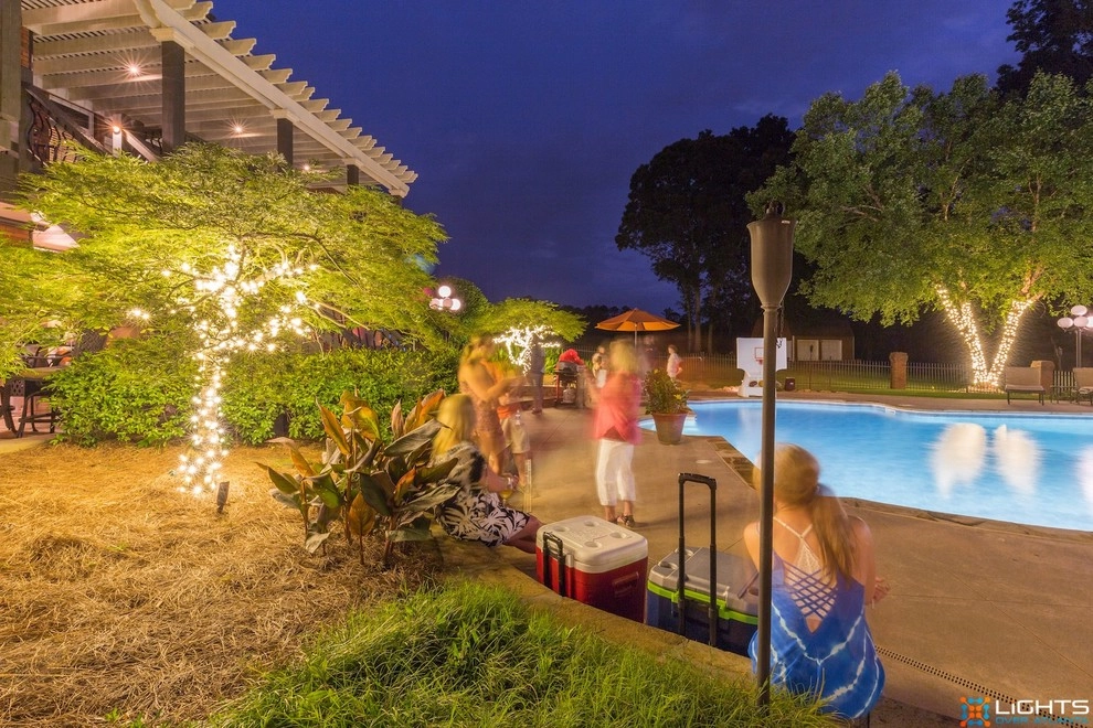 Outdoor Engagement Party Lighting - 2017 by Lights Over Atlanta - Photo 6