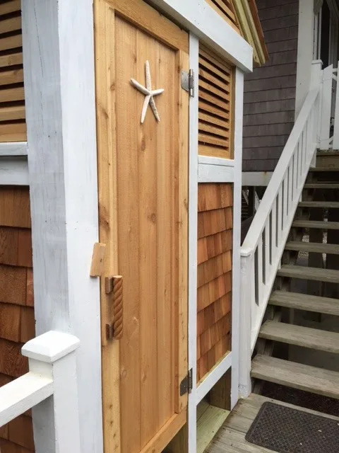 Pine Knoll Shores Shower Hut by Marlin Build & Design Inc. - Photo 6