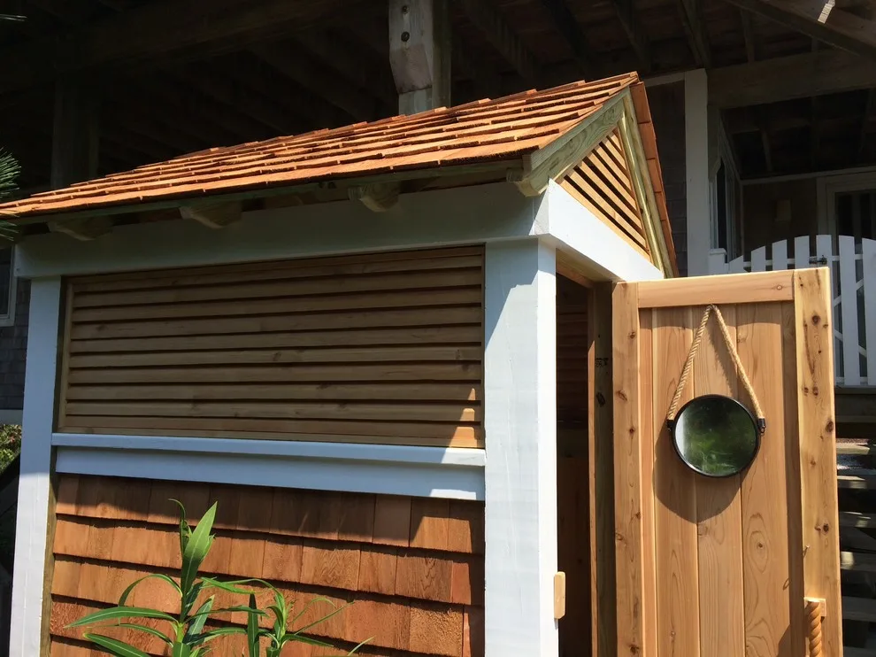 Pine Knoll Shores Shower Hut by Marlin Build & Design Inc. - Photo 3