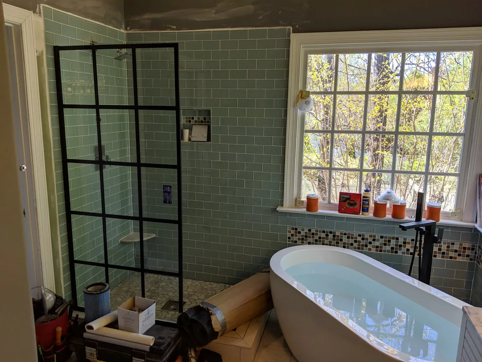 Primary Shower by A.M.Carter Construction Inc - Photo 3