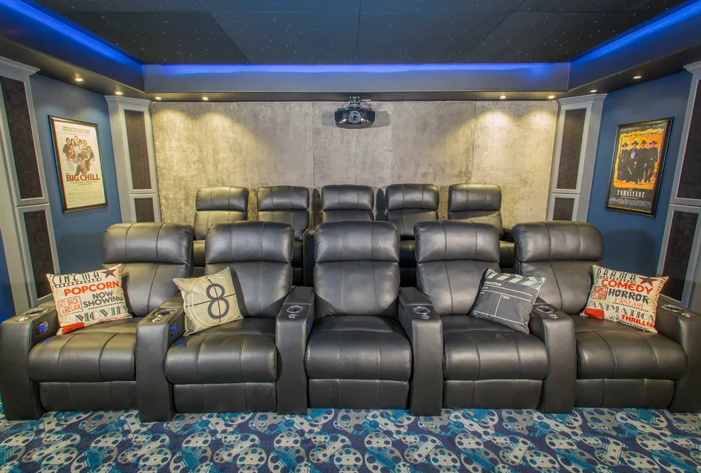 Sienna Plantation Media Room by All Star Construction, Inc. - Photo 5