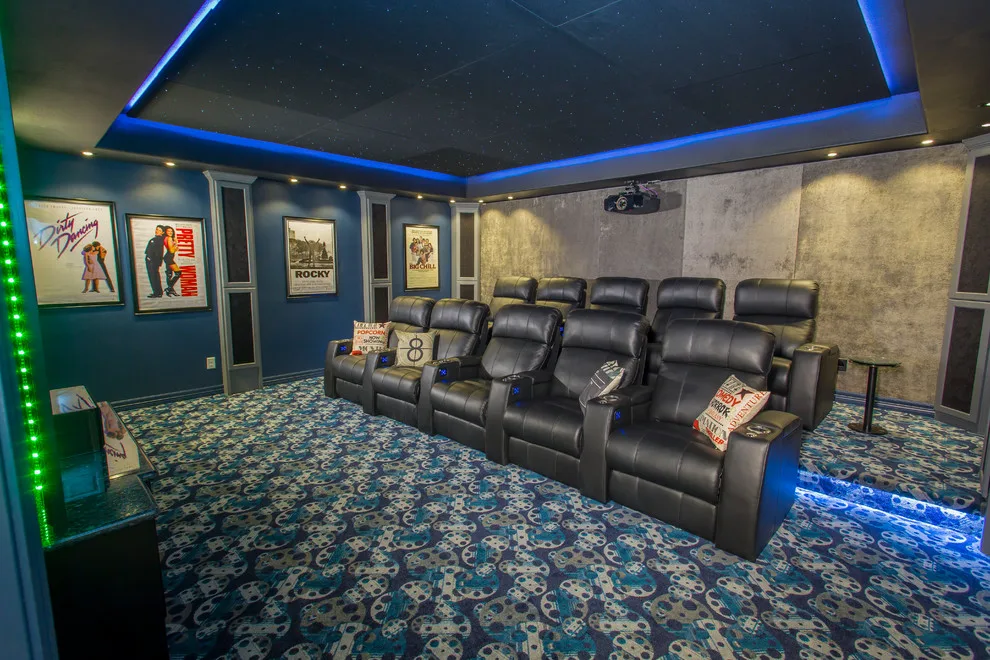 Sienna Plantation Media Room by All Star Construction, Inc. - Photo 2