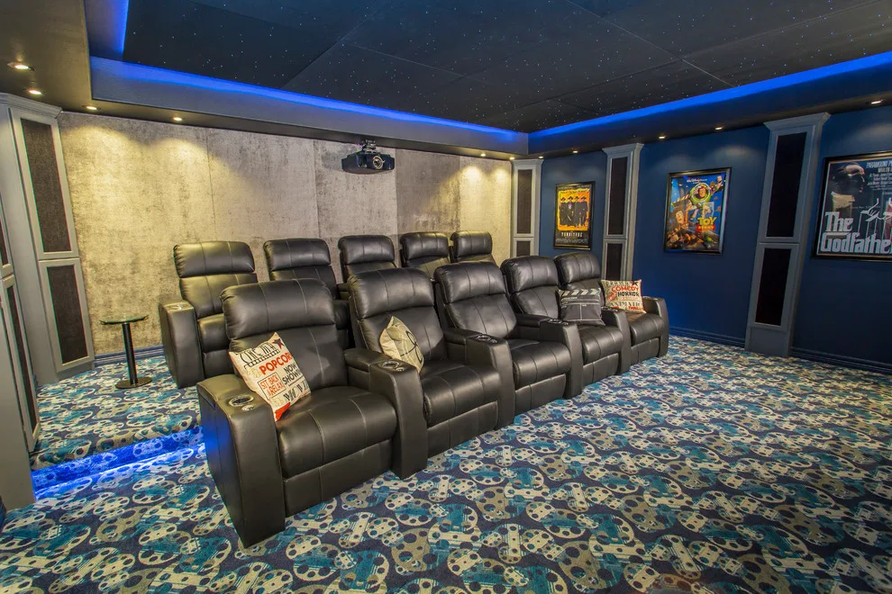 Sienna Plantation Media Room by All Star Construction, Inc. - Photo 4