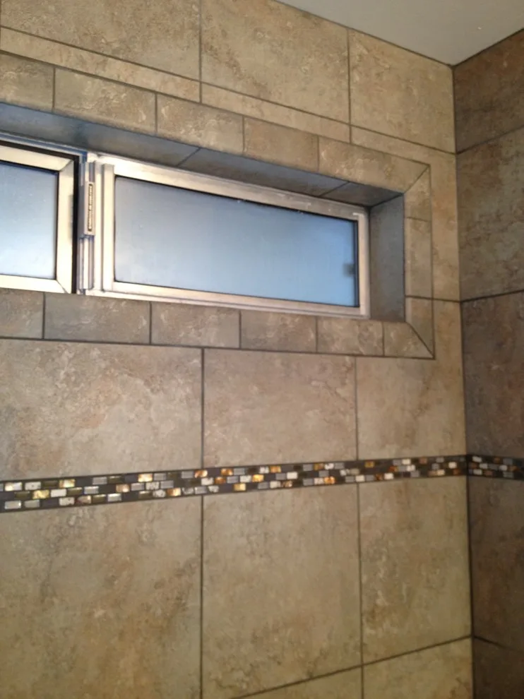 Modern Bathroom Makeover with Walk-in Shower by V-Builders - Photo 4