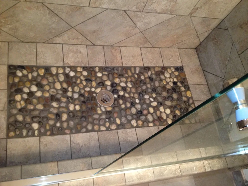 Modern Bathroom Makeover with Walk-in Shower by V-Builders - Photo 3
