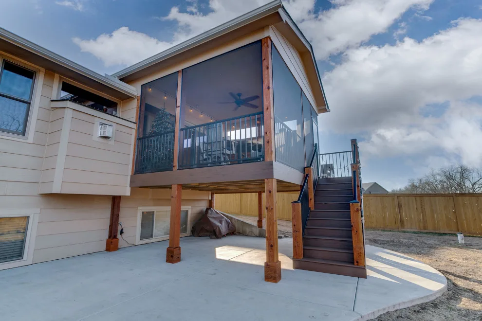 Slate Street Canopy Deck and Patio by Wichita Home Works LLC - Photo 4