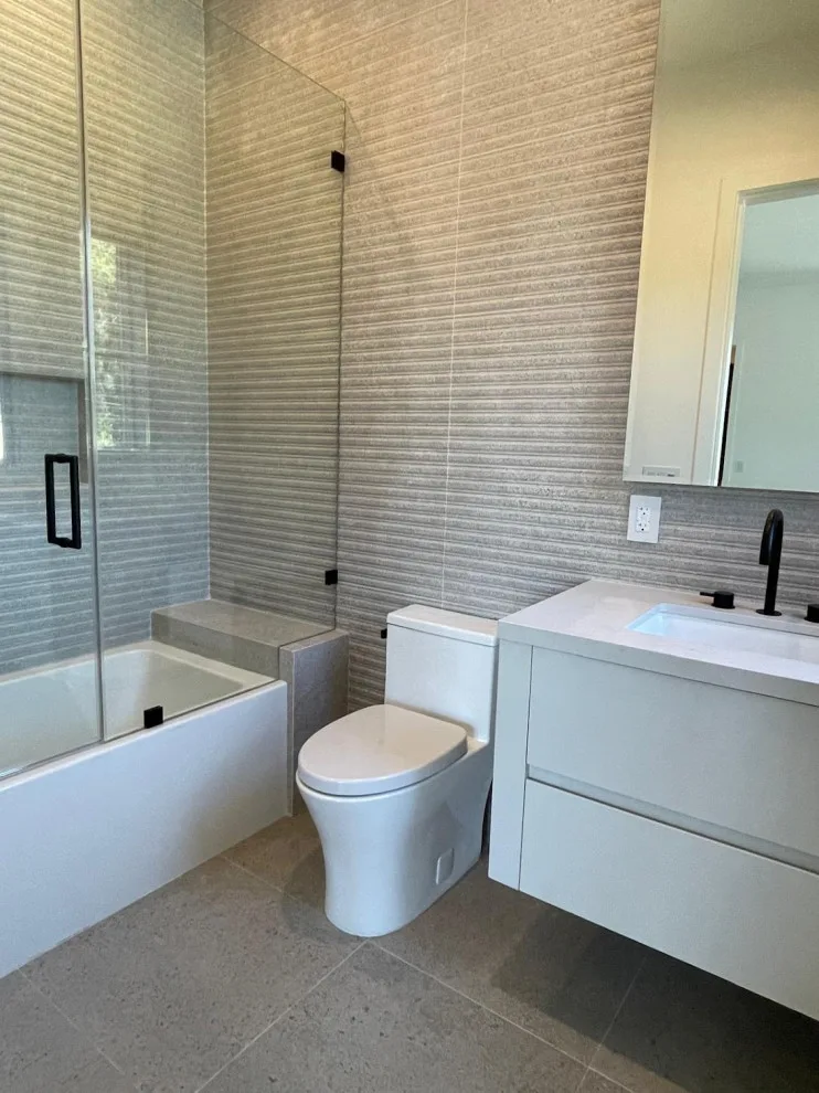 Stylish Bathroom Renovation by Anyvision Home Remodeling - Photo 2