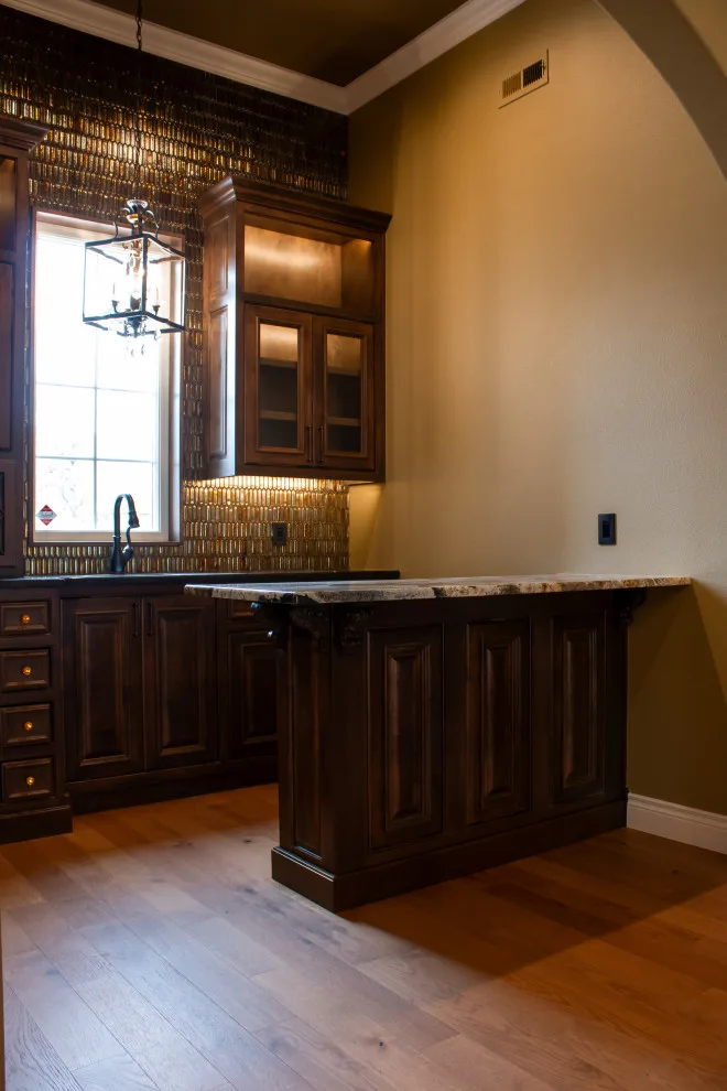 Slocum Custom Residence - Kitchen and Wet Bar by Robbins Construction - Photo 7
