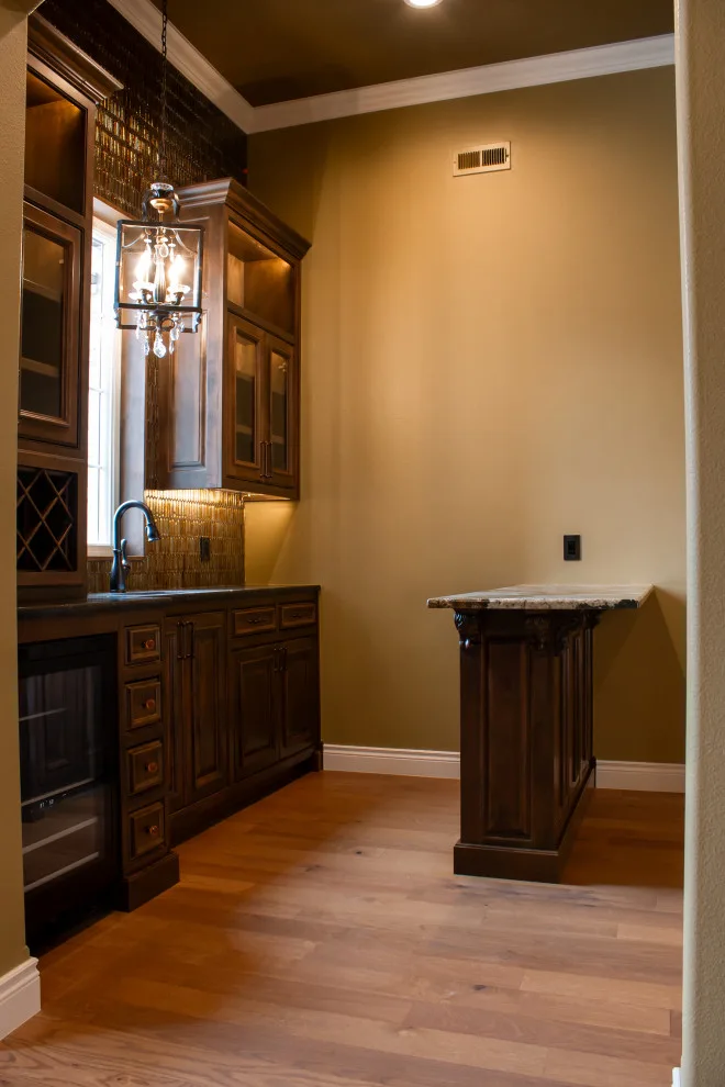 Slocum Custom Residence - Kitchen and Wet Bar by Robbins Construction - Photo 13