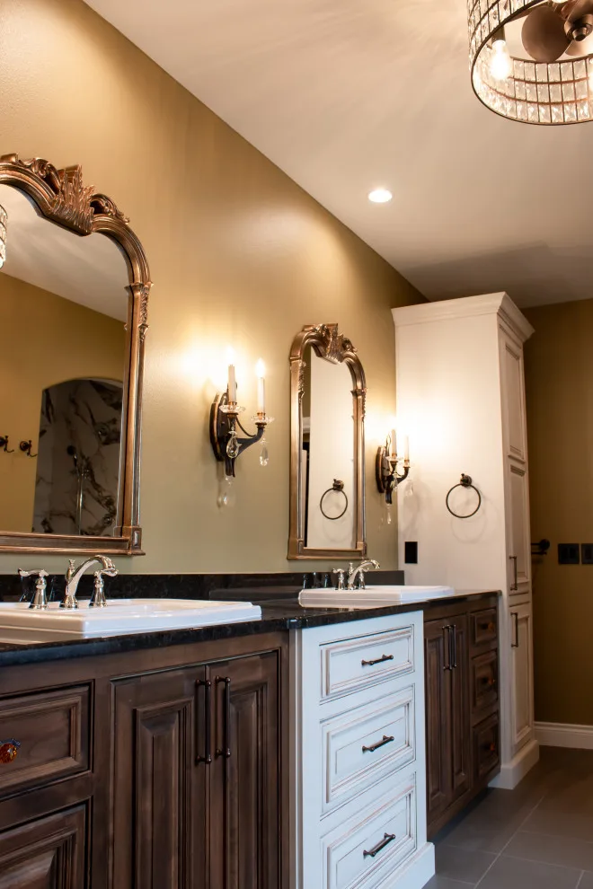 Slocum Custom Home - Main and Powder Bathroom by Robbins Construction - Photo 11