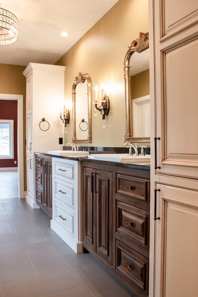 Slocum Custom Home - Main and Powder Bathroom by Robbins Construction - Photo 13
