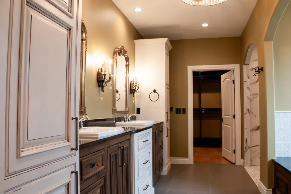 Slocum Custom Home - Main and Powder Bathroom by Robbins Construction - Photo 8
